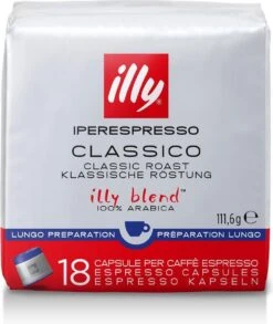 Illy - Iperespresso Koffie Home Classico Lungo 6 X 18 Capsules 9 Illy - Iperespresso Koffie Home Classico Lungo 6 X 18 Capsules -Koffie Promotie Winkel 1010x1200 1
