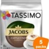 Tassimo - Jacobs Cappuccino Classico - 5x 8 T-Discs -Koffie Promotie Winkel 1081x1200