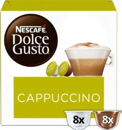 Nescafé Dolce Gusto Cappuccino Capsules - 48 Koffiecups -Koffie Promotie Winkel 1122x1200