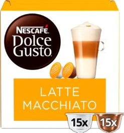 Nescafé Dolce Gusto Latte Macchiato Capsules - 90 Koffiecups 9 Nescafé Dolce Gusto Latte Macchiato Capsules - 90 Koffiecups -Koffie Promotie Winkel 1124x1200 1