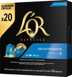 L'OR Espresso Decaffeinato (6) - 10 X 20 Koffiecups -Koffie Promotie Winkel 1128x1200 4