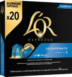 L'OR Espresso Decaffeinato (6) - 10 X 20 Koffiecups -Koffie Promotie Winkel 1129x1200 4