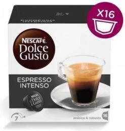 Nescafé Dolce Gusto Espresso Intenso Cups - 3 X 16 Stuks 8 Nescafé Dolce Gusto Espresso Intenso Cups - 3 X 16 Stuks -Koffie Promotie Winkel 1151x1200