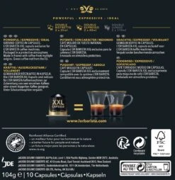 L'OR BARISTA XXL Ristretto (11) - 5 X 10 Koffiecups -Koffie Promotie Winkel 1168x1200 1