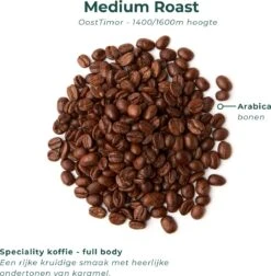 Soolong Sense Oost Timor Nr1000 Koffiebonen Smooth Lacau - Speciality Koffie Arabica Medium Roast Met Rijke Kruidige Smaak Met Heerlijke Ondertonen Van Karamel - Zak 250gram -Koffie Promotie Winkel 1174x1200
