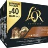 L'OR Lungo Estremo Koffiecups - Intensiteit 10/12 - 4 X 40 Capsules -Koffie Promotie Winkel 1200x1020 1