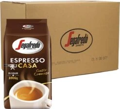 Segafredo Espresso Casa Koffiebonen - 8 X 1 Kg -Koffie Promotie Winkel 1200x1086