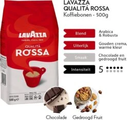 Lavazza Qualita Rossa Koffiebonen - 500 Gram X6 11 Lavazza Qualita Rossa Koffiebonen - 500 Gram X6 -Koffie Promotie Winkel 1200x1144