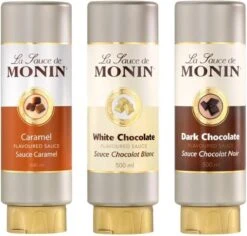 Monin Dessert Topping Dark Chocolate - 50 Cl 7 Monin Dessert Topping Dark Chocolate - 50 Cl -Koffie Promotie Winkel 1200x1146