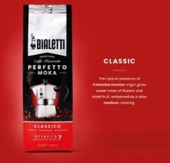 Bialetti Moka Classico Gemalen Koffie - 4 X 250 Gram -Koffie Promotie Winkel 1200x1147 1