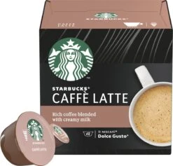 Starbucks By Dolce Gusto Caffè Latte Capsules - 36 Koffiecups -Koffie Promotie Winkel 1200x1151 1
