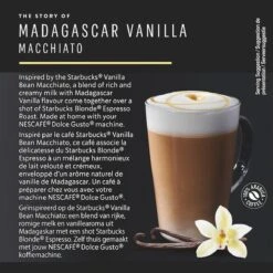 Starbucks By Dolce Gusto Capsules Madagascar Vanilla Macchiato- 3 Doosjes à 12 Koffiecups -Koffie Promotie Winkel 1200x1198