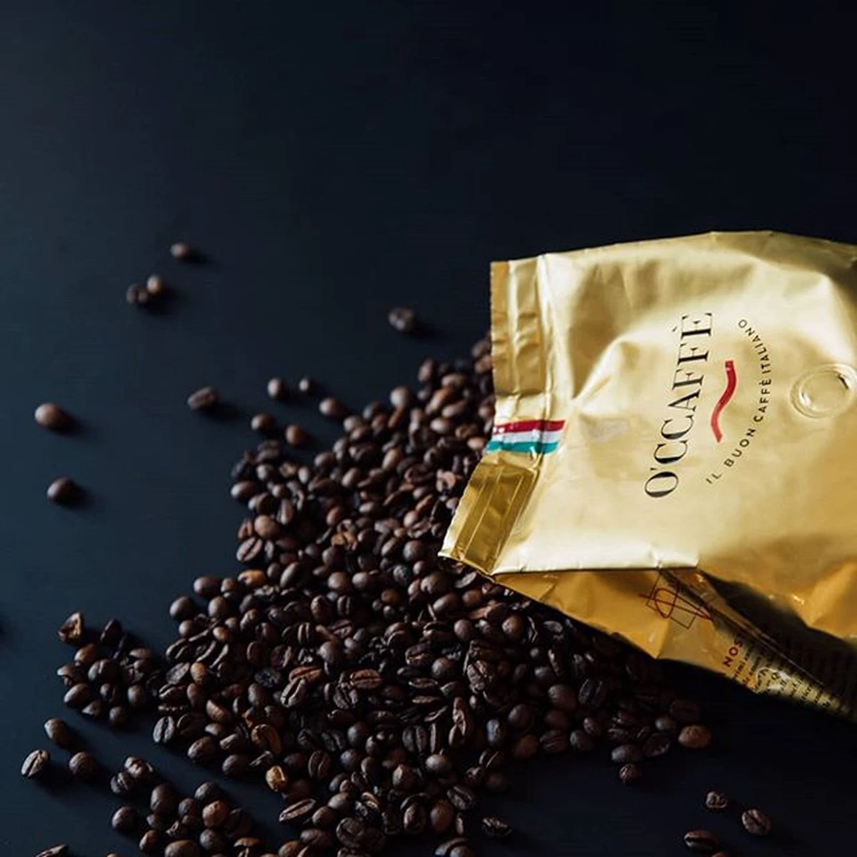 O'ccaffè - Crema E Aroma Premium Italiaanse Koffiebonen 100% Arabica | 1 Kg | Barista Kwaliteit 5 O'ccaffè - Crema E Aroma Premium Italiaanse Koffiebonen 100% Arabica | 1 Kg | Barista Kwaliteit - Afbeelding 3