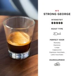 Aroma Club - Krachtige Koffiebonen 1KG - No. 3 Strong George - Koffie Intensiteit 5/5 -Koffie Promotie Winkel 1200x1200 170