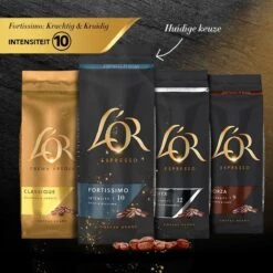 L'OR Espresso Fortissimo Koffiebonen (10) - 4 X 500 Gram -Koffie Promotie Winkel 1200x1200 177