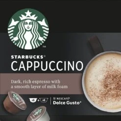 Starbucks By Dolce Gusto Cappuccino Capsules - 36 Koffiecups -Koffie Promotie Winkel 1200x1200 2