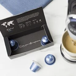 Aroma Club - Nespresso Compatible Capsules (120 St.) - No. 5 Decaf John - Intensiteit 3/5 - Decaf - 100% Aluminium Koffiecups -Koffie Promotie Winkel 1200x1200 65