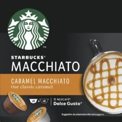 Starbucks By Dolce Gusto Caramel Macchiato Capsules - 36 Koffiecups -Koffie Promotie Winkel 1200x1200 80