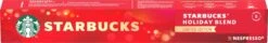 Starbucks By Nespresso Capsules Holiday Blend - 12 Doosjes à 10 Koffiecups -Koffie Promotie Winkel 1200x196 1