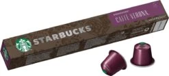 Starbucks By Nespresso Caffe Verona Dark Roast Capsules - 120 Koffiecups 8 Starbucks By Nespresso Caffe Verona Dark Roast Capsules - 120 Koffiecups -Koffie Promotie Winkel 1200x540