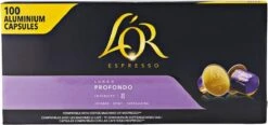 L'Or Espresso Profondo Koffiecups - 10 X 10 Stuks -Koffie Promotie Winkel 1200x565