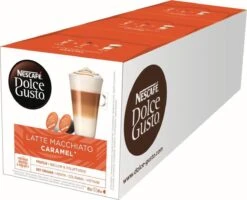 Nescafé Dolce Gusto Caramel Macchiato Capsules - 48 Koffiecups 14 Nescafé Dolce Gusto Caramel Macchiato Capsules - 48 Koffiecups -Koffie Promotie Winkel 1200x970 2