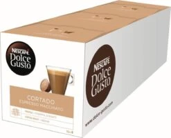 Nescafé Dolce Gusto Cortado Espresso Macchiato Capsules - 48 Koffiecups -Koffie Promotie Winkel 1200x971