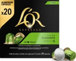 L'OR Lungo Elegante Koffiecups - Intensiteit 6/12 - 10 X 20 Capsules -Koffie Promotie Winkel 1200x975 3