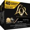 L'OR Espresso Ristretto Koffiecups - Intensiteit 11/12 - 4 X 40 Capsules -Koffie Promotie Winkel 1200x984 1