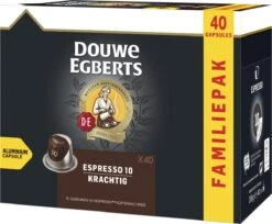 Douwe Egberts Espresso Krachtig (10) - 5 X 40 Koffiecups -Koffie Promotie Winkel 1200x992