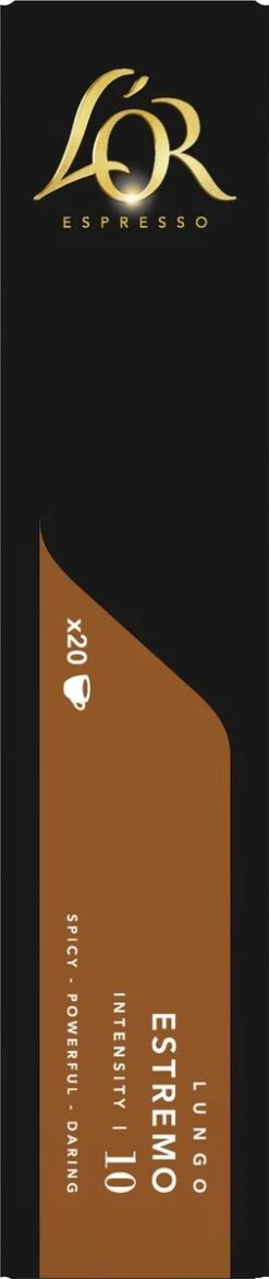 L'OR Lungo Estremo (10) - 10 X 20 Koffiecups 19 L'OR Lungo Estremo (10) - 10 X 20 Koffiecups -Koffie Promotie Winkel 253x1200 5