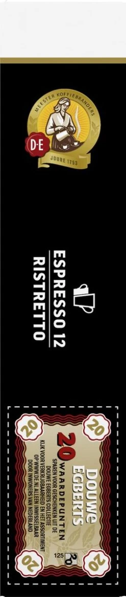 Douwe Egberts Espresso Ristretto (12) - 10 X 20 Koffiecups -Koffie Promotie Winkel 253x1200 7