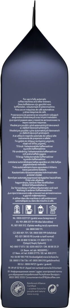 L'OR Espresso Fortissimo Koffiebonen (10) - 4 X 500 Gram -Koffie Promotie Winkel 276x1200 1