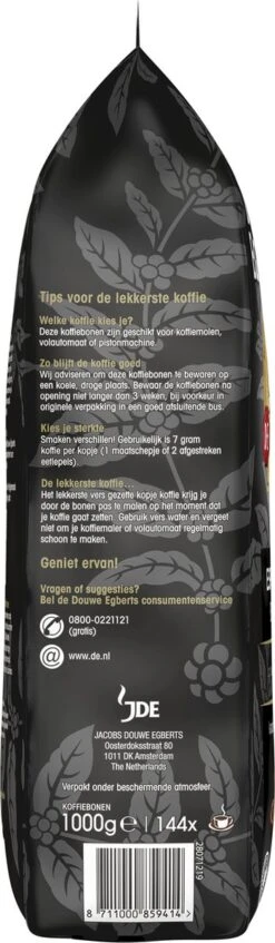 Douwe Egberts Espresso Koffiebonen - 4 X 1000 Gram - Extra Grote Verpakking -Koffie Promotie Winkel 350x1200 1