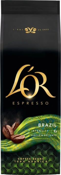 L'OR Espresso Origins Brazil Koffiebonen (6) - 4 X 500 Gram -Koffie Promotie Winkel 420x1200