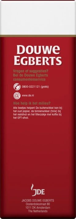 Douwe Egberts Aroma Rood Donker Filterkoffie - 6 X 500 Gram -Koffie Promotie Winkel 420x1200 7