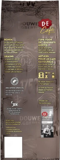 Douwe Egberts D.E Café Delicaat Rond Koffiebonen - Intensiteit 5/9 - 4 X 500 Gram 13 Douwe Egberts D.E Café Delicaat Rond Koffiebonen - Intensiteit 5/9 - 4 X 500 Gram -Koffie Promotie Winkel 453x1200 8