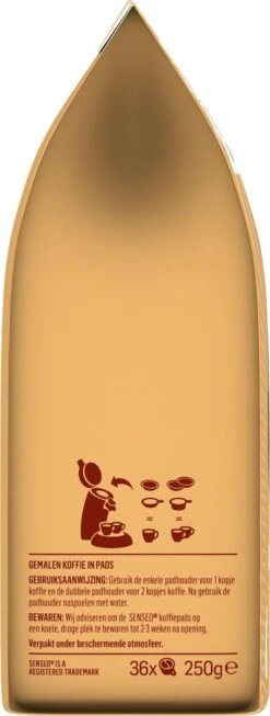 Senseo Gold Koffiepads - 5/9 Intensiteit - 10 X 36 Pads -Koffie Promotie Winkel 454x1200