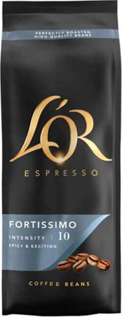 L'OR Espresso Fortissimo Koffiebonen (10) - 4 X 500 Gram -Koffie Promotie Winkel 463x1200