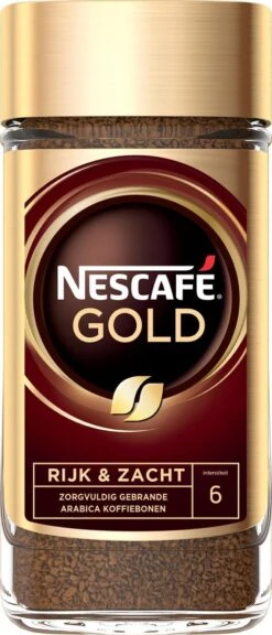 Nescafé Gold Oploskoffie - 6 Potten à 200 Gram -Koffie Promotie Winkel 515x1200