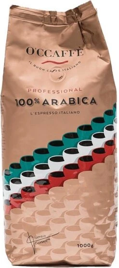 O'ccaffè - Premium Italiaanse Koffiebonen | Professional | Proefpakket XXL | 5 X 1kg | Barista Kwaliteit -Koffie Promotie Winkel 537x1200