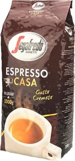 Segafredo Espresso Casa Koffiebonen - 8 X 1 Kg -Koffie Promotie Winkel 564x1200
