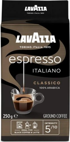 Lavazza Espresso Italiano Classico Gemalen / Filterkoffie - 8 X 250 Gram -Koffie Promotie Winkel 594x1200