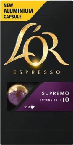 L'OR Espresso Supremo Koffiecups - Intensiteit 10/12 - 10 X 10 Capsules -Koffie Promotie Winkel 606x1200 6