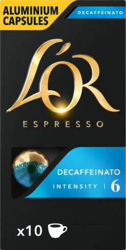 L'OR Espresso Decaffeinato Koffiecups - Intensiteit 6/12 - 10 X 10 Capsules -Koffie Promotie Winkel 607x1200 9