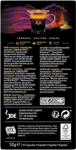 L'OR Espresso Origins India (10) - 10 X 10 Koffiecups -Koffie Promotie Winkel 610x1200