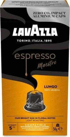 LAVAZZA Lungo 100 Stuks -Koffie Promotie Winkel 619x1200 1