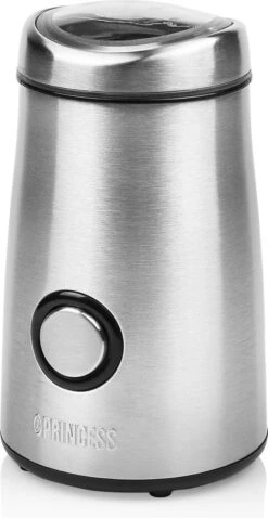 Princess Coffee Grinder Stainless Steel Deluxe 01.242196.01.001 -Koffie Promotie Winkel 620x1200 2