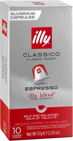 Illy Espresso Classico Koffiecups - Intensiteit 5/9 - 10 X 10 Capsules -Koffie Promotie Winkel 621x1200 1