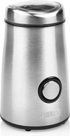 Princess Coffee Grinder Stainless Steel Deluxe 01.242196.01.001 -Koffie Promotie Winkel 623x1200 1